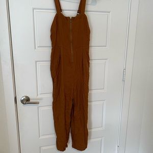 Burnt orange jumpsuit